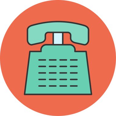 Web Kullanımı için Telefon Simgesi, Vektör Resimleri Çevir