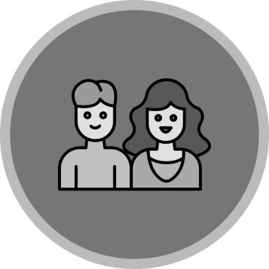 Web Kullanımı için Ebeveyn Simgesi, Vektör İllüstrasyonu