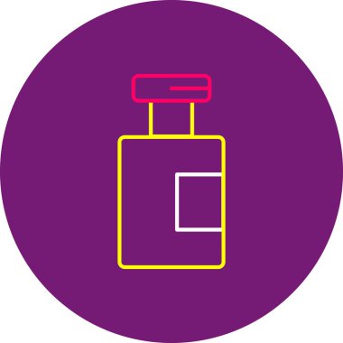 Web Kullanımı için Vial Simgesi, Vektör İllüstrasyonu