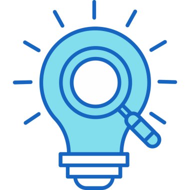 Web Kullanımı için hafif Simge, Vektör İllüstrasyonu