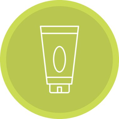 Vücut Losyonu Simgesi, Web Kullanımı için Vektör İllüstrasyonu