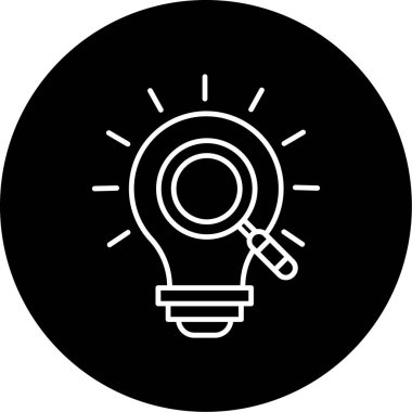 Web Kullanımı için hafif Simge, Vektör İllüstrasyonu