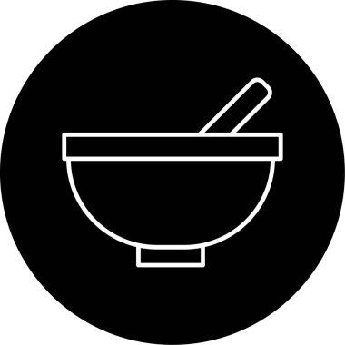 Web Kullanımı için Bowling Simgesi, Vektör İllüstrasyonu