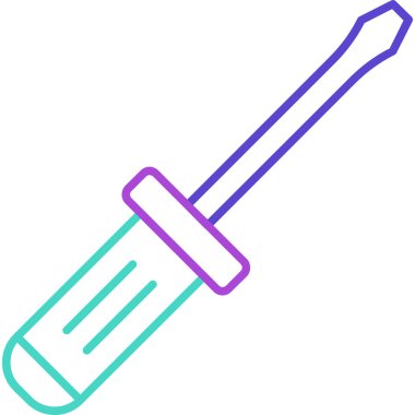 Web Kullanımı için Sürücü Simgesi ve Vektör İllüstrasyonunu Becer