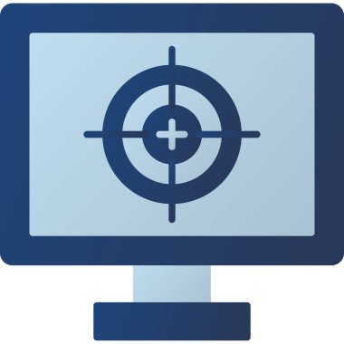 Web Kullanımı için Hedef Simgesi, Vektör Resimleri