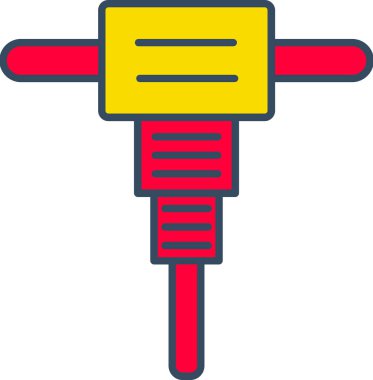 Kaya matkabı Simgesi, Web Kullanımı için Vektör İllüstrasyonu