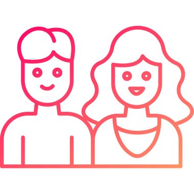 Web Kullanımı için Ebeveyn Simgesi, Vektör İllüstrasyonu