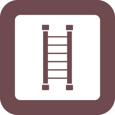 Web kullanımı için Merdiven Simgesi, Vektör İllüstrasyonu