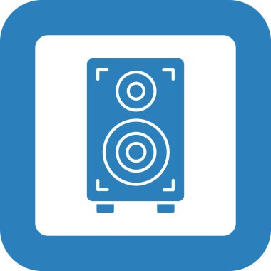 Web Kullanımı için Sözcü Simgesi, Vektör İllüstrasyonu