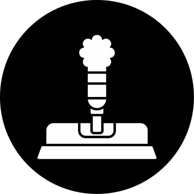 Web Kullanımı için Joystick Simgesi, Vektör İllüstrasyonu