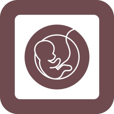 Fetüs Simgesi, Web Kullanımı için Vektör Resimleri