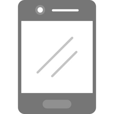 Web Kullanımı için Akıllı Telefon Simgesi, Vektör İllüstrasyonu