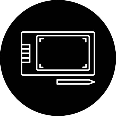 Elektronik Aygıt Simgesi, Web Kullanımı için Vektör İllüstrasyonu