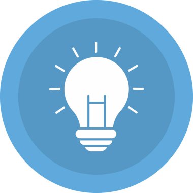 Ampul Simgesi, Web Kullanımı için Vektör Resimleri