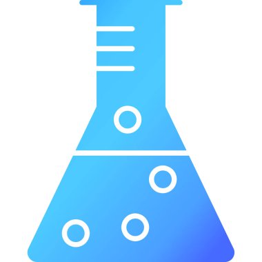 Beaker Simgesi, Web Kullanımı için Vektör İllüstrasyonu
