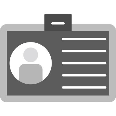 Web kullanımı için Üyelik Simgesi, Vektör İllüstrasyonu