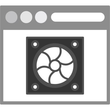 Web Kullanımı için Web Simgesi, Vektör İllüstrasyonu