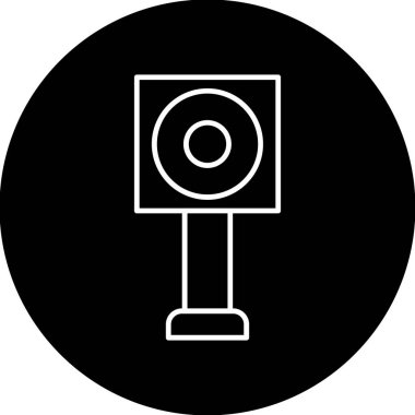 Web Kullanımı için Butterstamp Simgesi, Vektör İllüstrasyonu