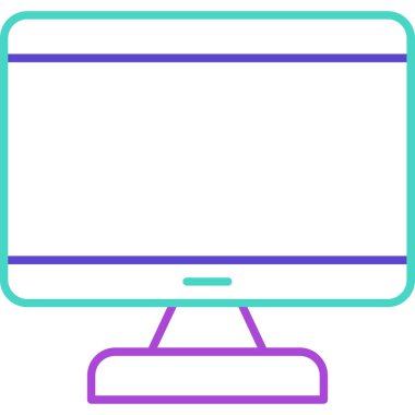 Web Kullanımı için Simge İzle, Vektör İllüstrasyonu