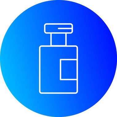 Web Kullanımı için Vial Simgesi, Vektör İllüstrasyonu