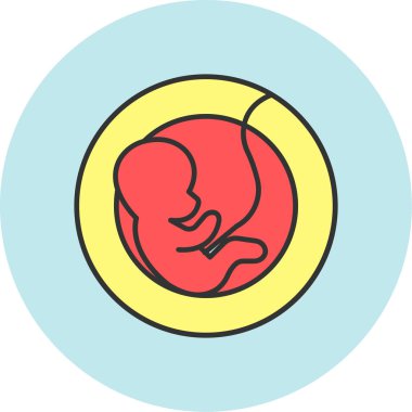 Fetüs Simgesi, Web Kullanımı için Vektör Resimleri