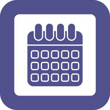 Web Kullanımı için Zamanlama Simgesi, Vektör İllüstrasyonu