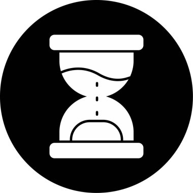 Web Kullanımı için Kum İzleme Simgesi, Vektör İllüstrasyonu