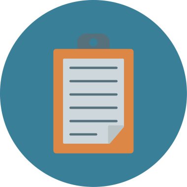 Web Kullanımı için Pano Simgesi, Vektör İllüstrasyonu