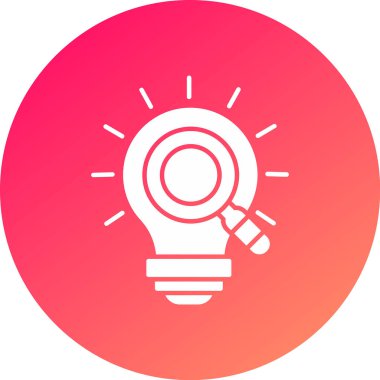 Web Kullanımı için hafif Simge, Vektör İllüstrasyonu