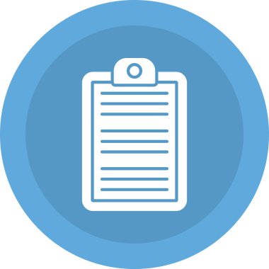 Web Kullanımı için Pano Simgesi, Vektör İllüstrasyonu