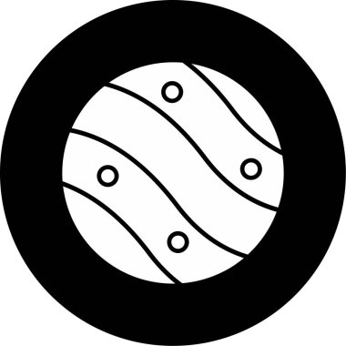 Mars Simgesi, Web Kullanımı için Vektör İllüstrasyonu