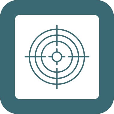 Web Kullanımı için Hedef Simgesi, Vektör Resimleri