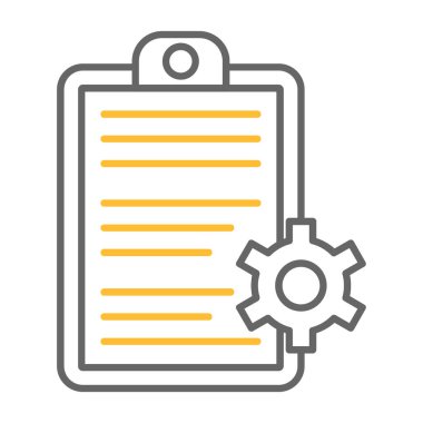 Web Kullanımı için Proje Simgesi, Vektör İllüstrasyonu