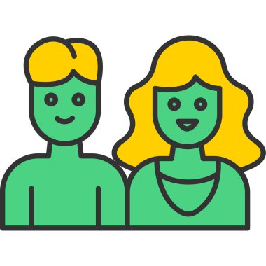 Web Kullanımı için Ebeveyn Simgesi, Vektör İllüstrasyonu