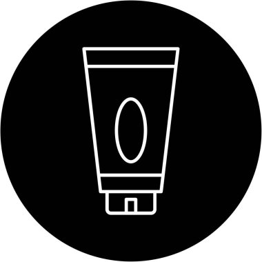 Vücut Losyonu Simgesi, Web Kullanımı için Vektör İllüstrasyonu