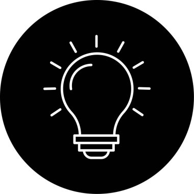 Web Kullanımı için hafif Simge, Vektör İllüstrasyonu