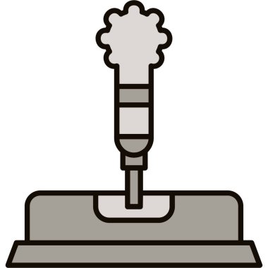 Web Kullanımı için Joystick Simgesi, Vektör İllüstrasyonu