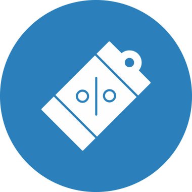 Web Kullanımı için Satış Etiketi Simgesi, Vektör İllüstrasyonu