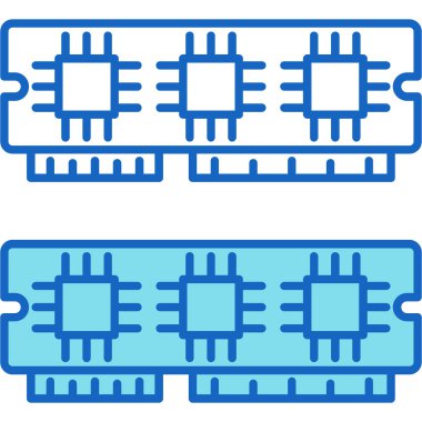 Ram Simgesi, Web Kullanımı için Vektör İllüstrasyonu