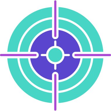 Web Kullanımı için Hedef Simgesi, Vektör Resimleri