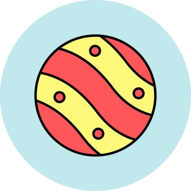 Mars Simgesi, Web Kullanımı için Vektör İllüstrasyonu