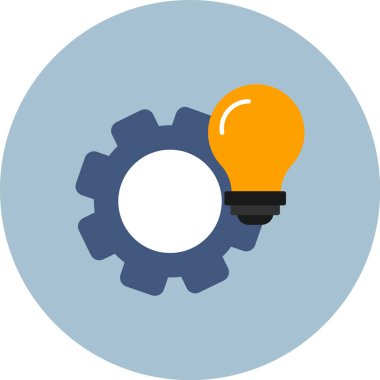 Web Kullanımı için Vektör İllüstrasyonu Gear Simgesi