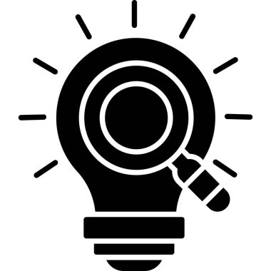 Web Kullanımı için hafif Simge, Vektör İllüstrasyonu