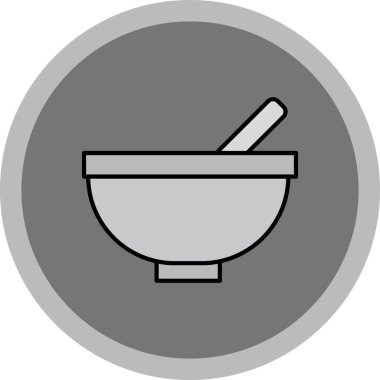 Web Kullanımı için Bowling Simgesi, Vektör İllüstrasyonu
