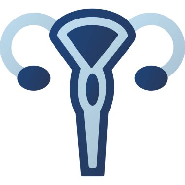 Web kullanımı için Rahim Simgesi, Vektör İllüstrasyonu