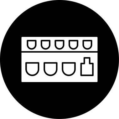 Web Kullanımı için Portlar Simgesi, Vektör Resimleri