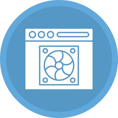 Web Kullanımı için Web Simgesi, Vektör İllüstrasyonu