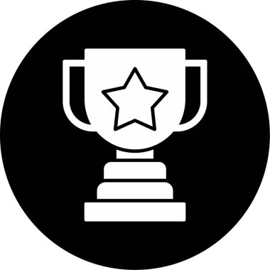 Web Kullanımı İçin Ödül Simgesi, Vektör İllüstrasyonu