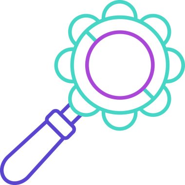 Web Kullanımı için Çıngırak Simgesi, Vektör İllüstrasyonu