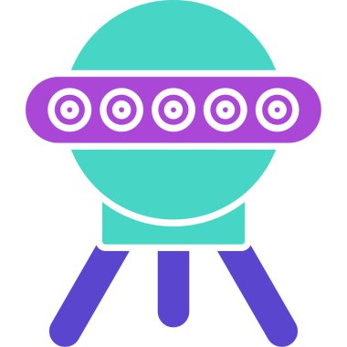 Sputnik Simgesi, Web Kullanımı için Vektör Resimleri